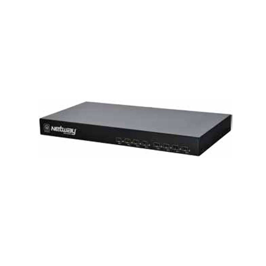 Altronix NETWAYSP8A 8-Port Media Converter/Repeater - 1